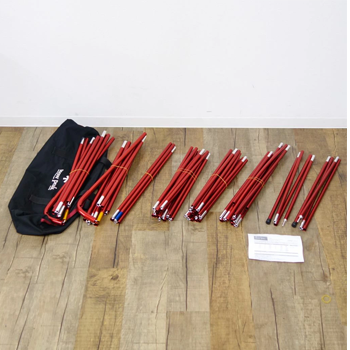 snowpeak リビングシェル ロング プロ レッドフレーム セット PG-282  